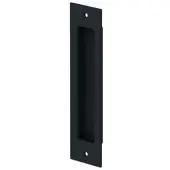 Online Deurbeslagshop Schuifdeurkom rechthoek 203x54mm mat zwart