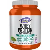 Now Whey Protein met Matcha (907 Gram)
