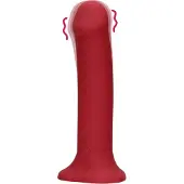 Loveline - Gladde Vibrator met Eikel en Zuignap - Large