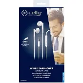 Celly UP300WH - Écouteurs avec micro - embout auriculaire - filaire - jack 3,5mm