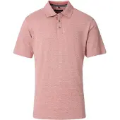 Casa Moda polo roze gemêleerd korte mouw