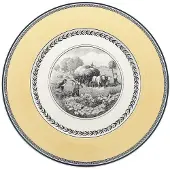 Villeroy & Boch Audun Ferme, Bord, Geel, Grijs