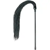 EasyToys - zweep - siliconen tickler - zwart