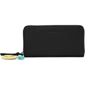 Fredsbruder Take A Smile Portemonnee Leer 19 cm - Dames - Horizontaal - black