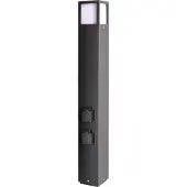 Deko-light 733065 Facado Socket Staande buitenlamp E27 20 W Donkergrijs
