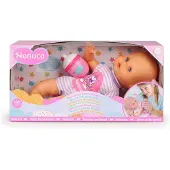 Nenuco Babypop 32cm Met Rammelaar Fles Roze roze Kunststof Pop