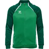 Hummel Trainingsjack 'Lead 2.0' groen / donkergroen / wit
