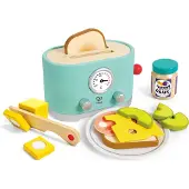 Hape Ding & Pop-up Toaster Geel Kinderen