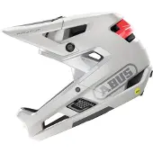ABUS Fietshelm AIRDROP MIPS polar white S/M - 52-58 cm - wit - Geschikt voor gebruik tijdens downhill - enduro - 790 g
