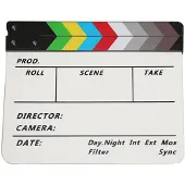 Bresser BR-VC1 film klapper wit
