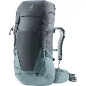 Deuter Futura, Vršek, Klimmen, Wandelen, Grijs, Unisex, Polyamide, Zijvak