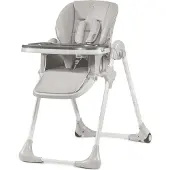 Kinderkraft Kinderstoel Yummy Grijs - 85 x 55 x 105 cm