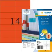 Herma Etiketten 4557 Klevend 10,5 x 4,2 cm 100 Vellen à 14 Etiketten