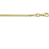 The Jewelry Collection Doublé 10/000 Collier gourmet 2 3100977 42 cm