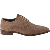 Berkelmans oulton Nette veterschoenen | Maat 41 Heren Taupe