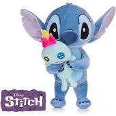 Disney Lilo & Stitch Pluche Knuffel Stitch + Scrump 30cm