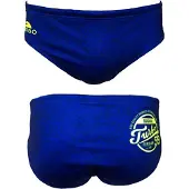 Turbo Plain Swimming Brief Blauw S Man