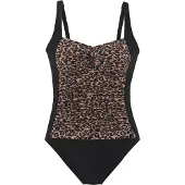 Vivance Badpak Thora met modieuze luipaard-print