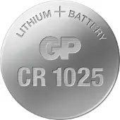 GP Lithium Knopfzelle CR1025