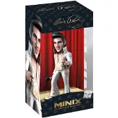 Minix - Music #104 - Elvis - Elvis White Suit - Figuur 12cm