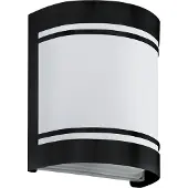 Eglo Wandlamp buiten Cerno, dimbaar, zwart, metaal, Modern, Wandlamp buiten