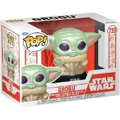 Funko POP! Pop Star Wars: Holiday - Mandalorian - Grogu Pop #733