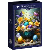 Bluebird Puzzle Easter Eggs and Flowers Puzzel (500 stukjes)
