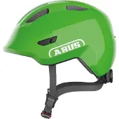 ABUS Fietshelm SMILEY 3.0 shiny green M - 50-55 cm - groen - Geschikt voor gebruik op kinderfietsen - 240 g