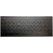 Ivol Trapmatten Rubber 25 x 65 cm - Noppen - 10 stuks