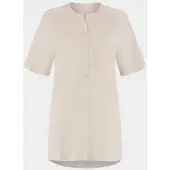 Yumeko Pyjama T-shirt Jersey Katoen L Wit - Eco, Bio & Fairtrade