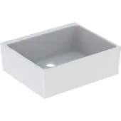 Geberit gootsteen voor thuisgebruik zonder overloop 50cm, wit, 360050000
