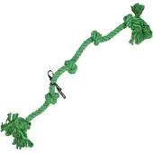 Ebi Bite Me flostouw 5 knopen Groen XXXXXL 120 cm