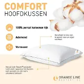 Orange Line Hoofdkussen Hotel - Comfort