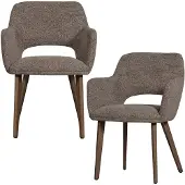 Woood eetkamerstoel (set van 2) Murat