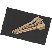 Cosy & Trendy Tapas serveerplank 18 cm met prikkers 12 cm