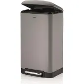 kela Prullenbak Davino Pedaal Silent Close 30L Light Grey
