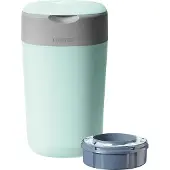 Tommee tippee Twist & Click luieremmer - voor maximaal 33 luiers - 1 navulcassette - groen
