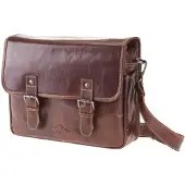 Alpenleder Cameratas Reporter brandy