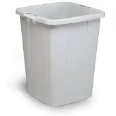 Durable Afvalverzamelbak voor recycleerbaar afval Durabin 90 L - grijs zonder deksel