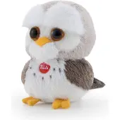 Trudi Knuffel Uil Bruin/ Wit 9 Cm