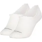 Calvin Klein Jeans Enkelsokken CK WOMEN FOOTIE HIGH CUT 2P DIAMOND (2 paar)