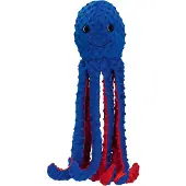 Beeztees Pluche Hondenspeeltje Octopus Amy Blauw 56 x 16 x 14,5 cm