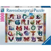 Ravensburger Dragon Alphabet Jigsaw puzzle 1000 pc(s) Art