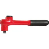 Ks Tools 1/4 omschakelbare ratel met isolatie, 32 tand 117.1401