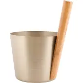 Rento Design sauna-emmer met greep - Champagne