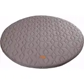 Filibabba Speelmat - Ø 90 cm - Soft Schuld - Donkergrijs - - OneSize - Speelmaten
