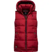MARIKOO Bodywarmer 'Zarinaa' rood / zwart