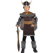 Amscan Kostüm verkleedkostuum Viking jongens polyester jaar