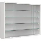 VCM Houten glazen opknoping vitrinekast Muur vitrinekast Collectible decoratieve verzamelaar vitrinekast Drivalo L