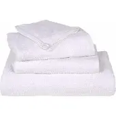 vidaXL Badhanddoeken FROGN 2 st 100x150 cm 360 g/m² wit